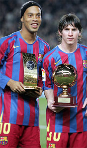 ronnie vs messi